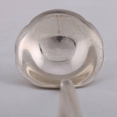Vintage Sterling Silver Ladle by Towle, "Sculptured Rose", 1.8 Toz, 20th Century