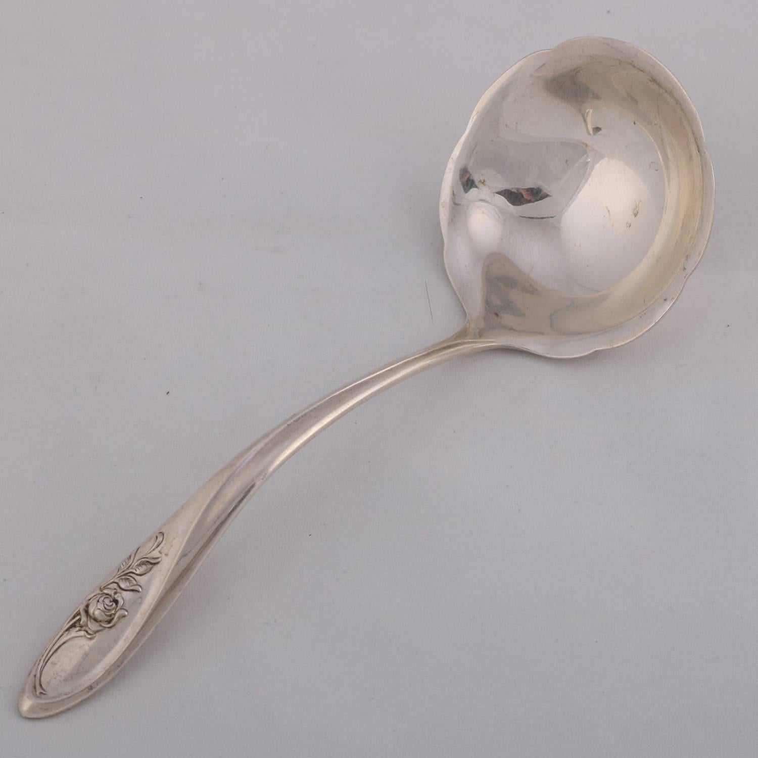American Vintage Sterling Silver Ladle by Towle, 