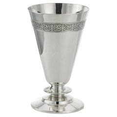 Vintage Sterling Silver Large Goblet