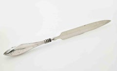 Vintage Sterling Silver Letter Opener – Danish Modern Style, 1960s