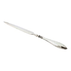 Vintage Sterling Silver Letter Opener – Danish Modern Style, 1960s