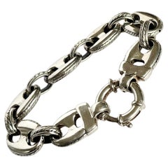 Vintage Mariner-Gliederarmband aus Sterlingsilber