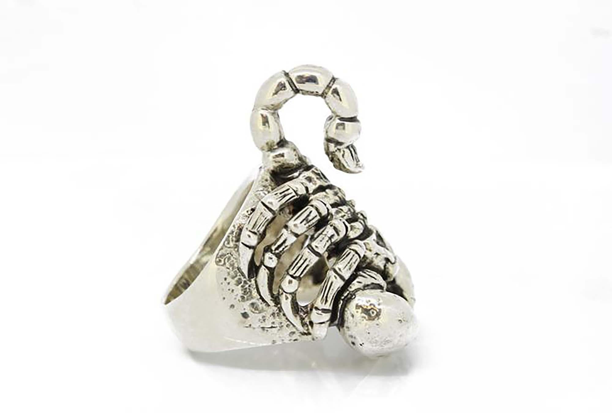 scorpio ring for men