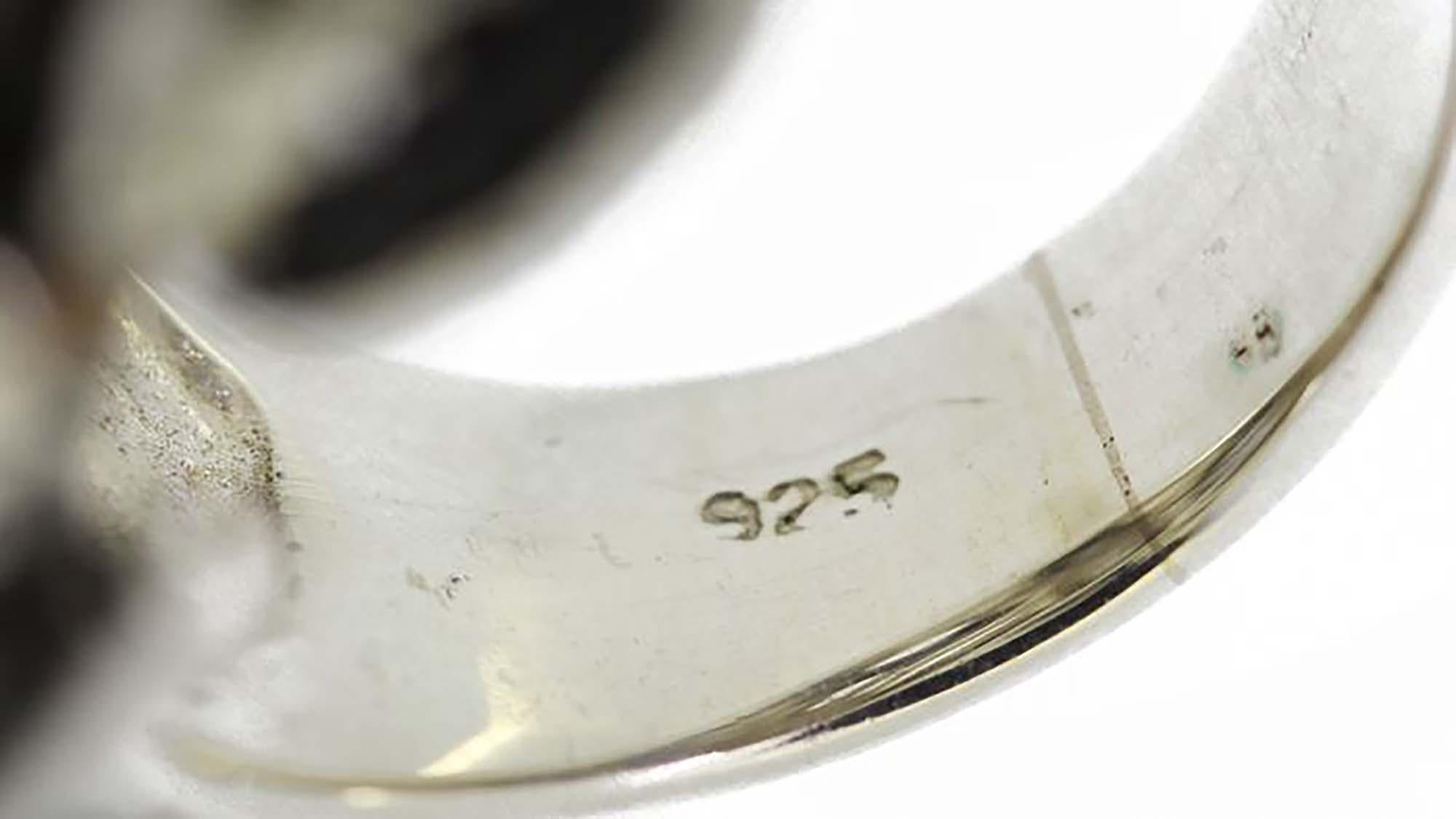 Women's or Men's Vintage Sterling Silver Men's Scorpio Ring