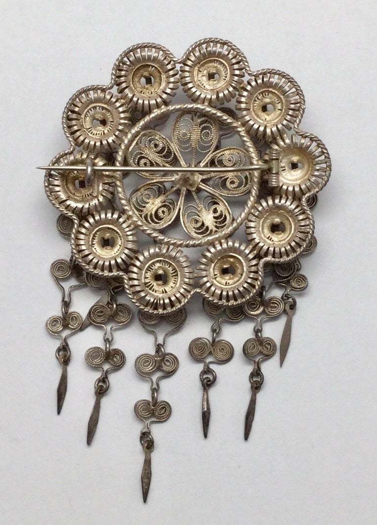 Vintage Sterling Silver Norway Solje Wedding Pin Brooch at 1stDibs ...