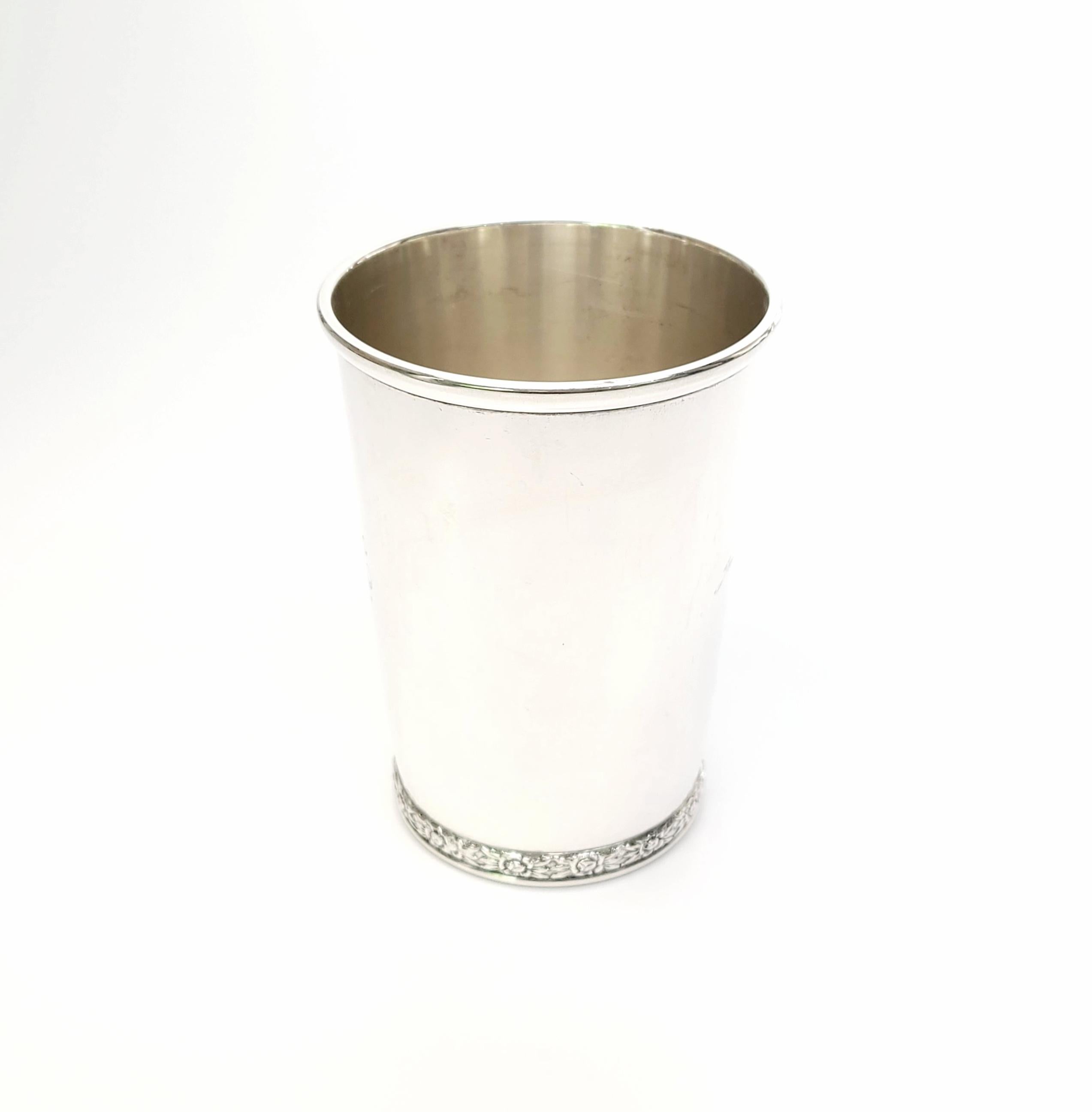 North American Vintage Sterling Silver Official Kentucky Derby Mint Julep Cup BWK