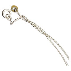 Vintage Sterling Silver Palm Tree Necklace, 1970s