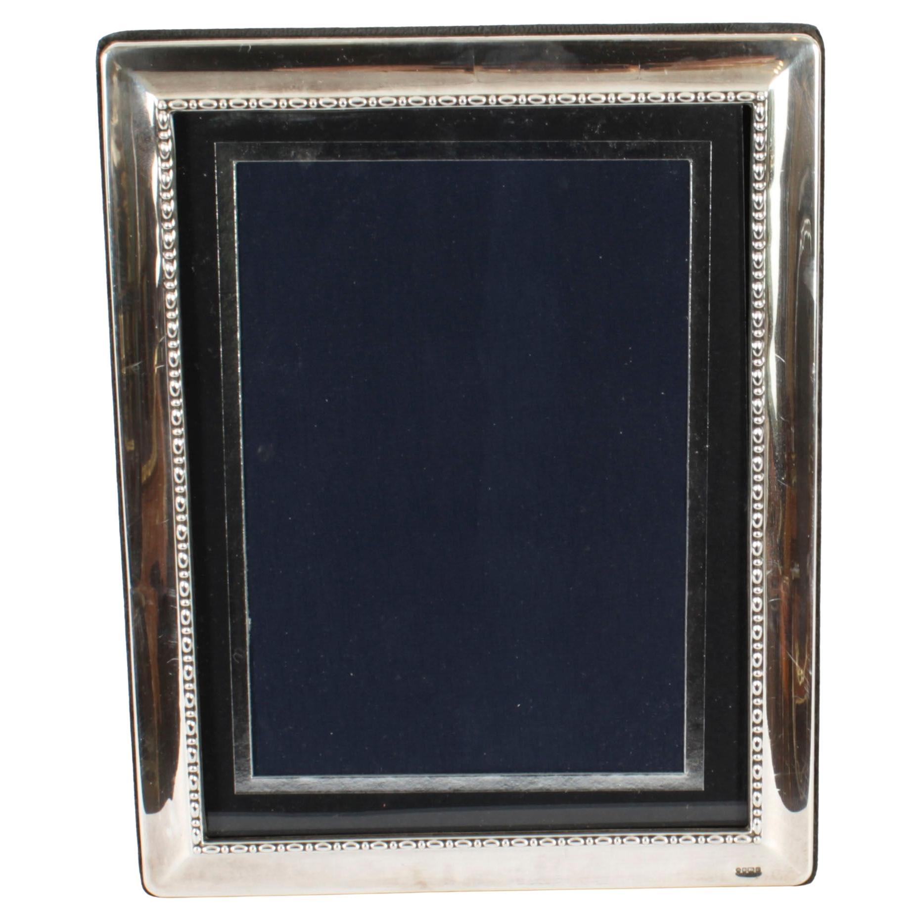 Antique Sterling Silver Photo Frame by Henry Manton 1899 19th C at 1stDibs