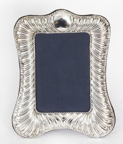 Vintage Sterling Silver Photo Frame Dated 1988 20th C 30x24cm/12x9.5inches