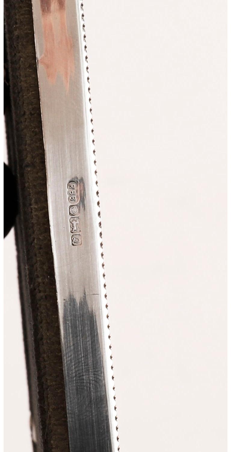Portafoto d'epoca in argento sterling RBB Sheffield 1990 15cm x 11cm in vendita 2