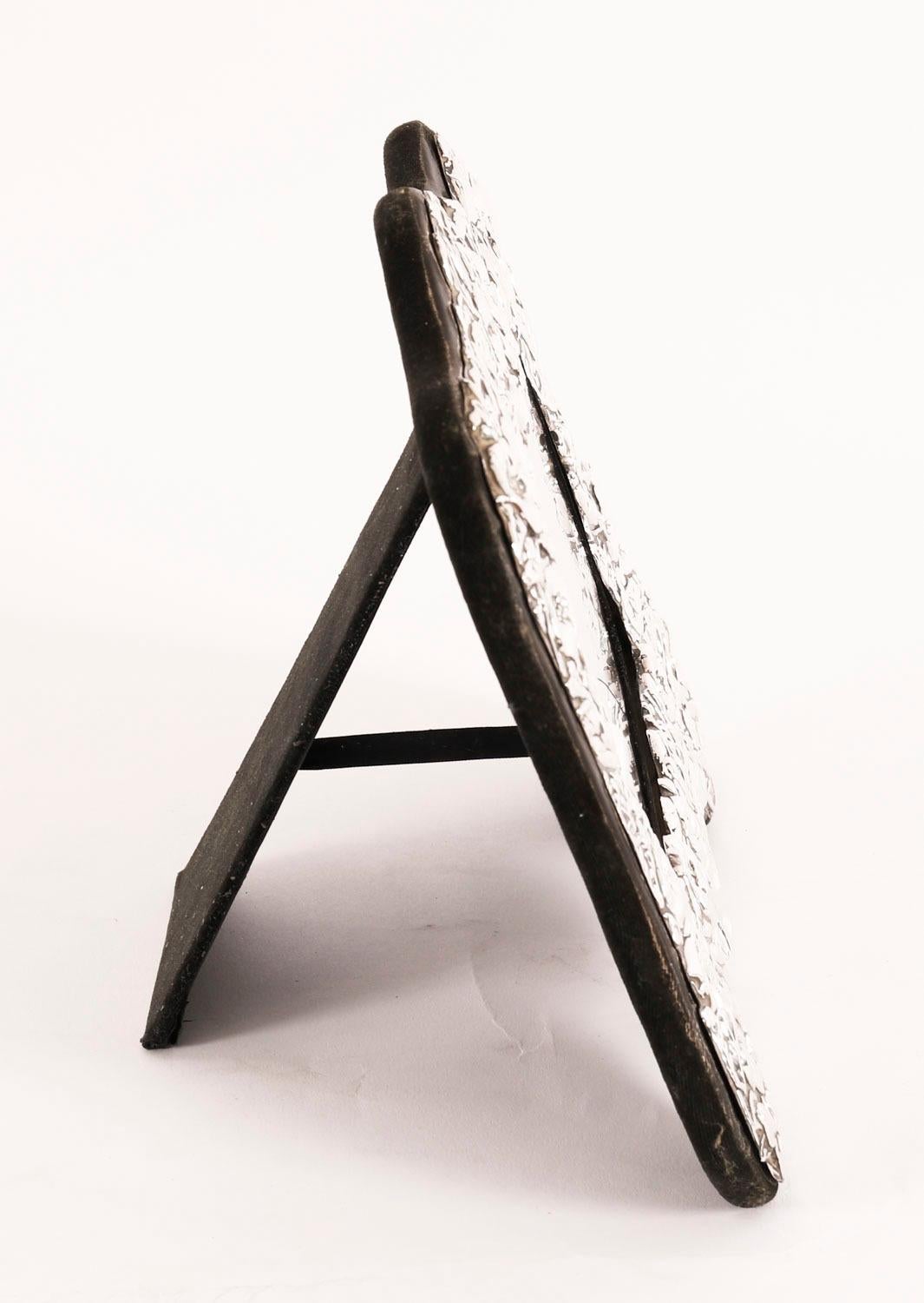 Argento Portafoto d'epoca in argento sterling RBB Sheffield 1990 19,5cm x 15cm in vendita