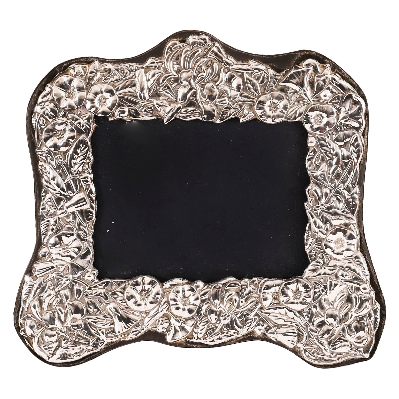 Portafoto d'epoca in argento sterling RBB Sheffield 1990 19,5cm x 15cm in vendita