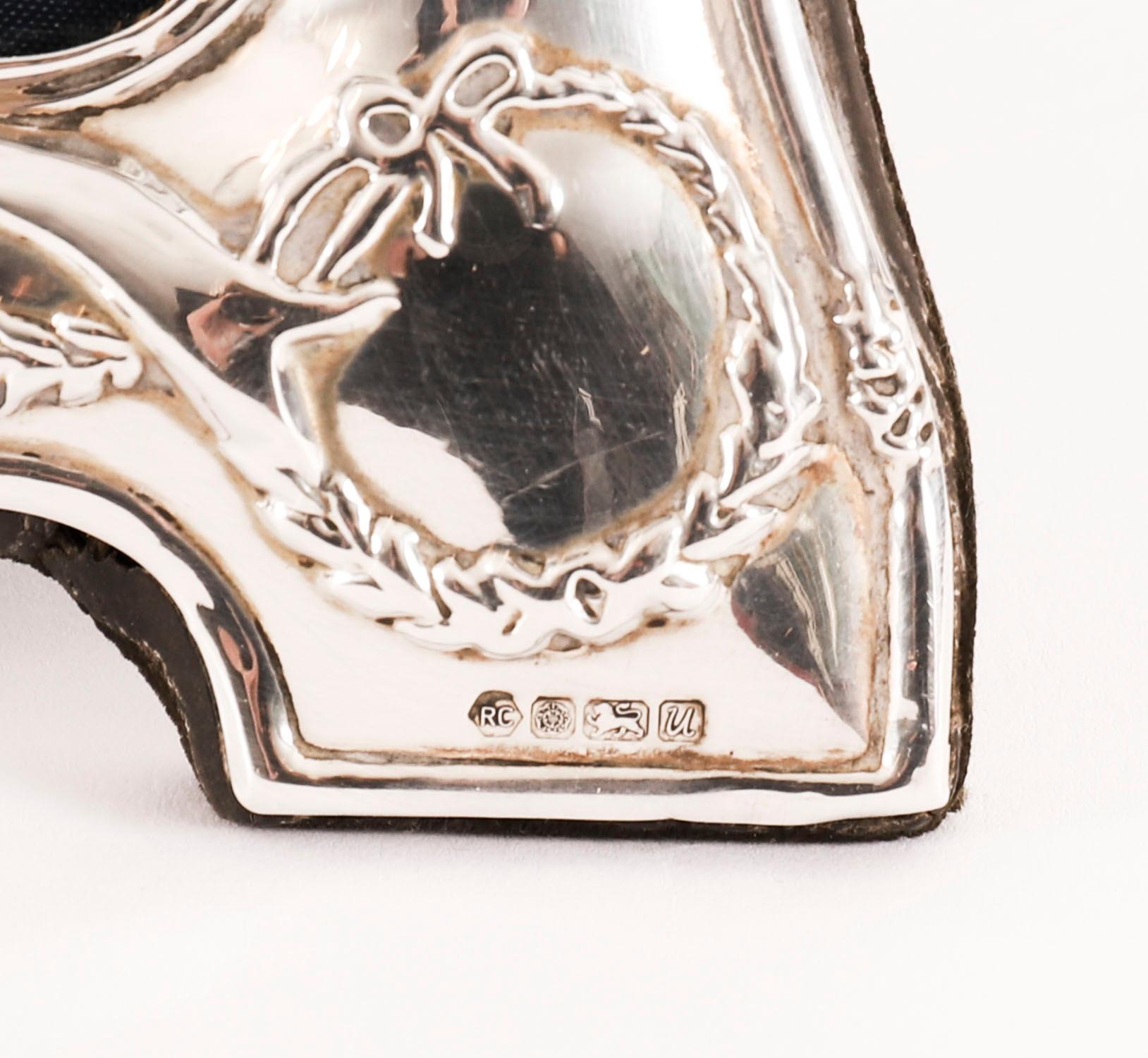 Argento Portafoto d'epoca in argento sterling RBB Sheffield 1990 20cm x 16cm in vendita