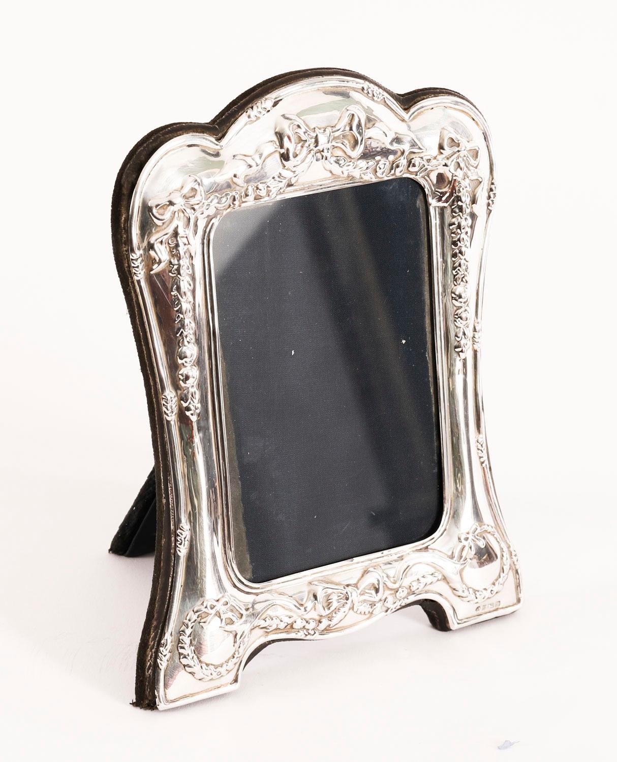 Portafoto d'epoca in argento sterling RBB Sheffield 1990 20cm x 16cm in vendita 1