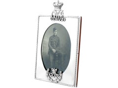 Cadre photo vintage en A Silver - George VI