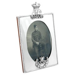 Vintage Sterling Silver Photograph Frame - George VI