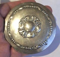 Vintage Sterling Silver Powder Compact Birks