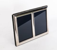 Vintage Sterling Silver Rectangular Portrait Photo Frame by Carrs 20th Century