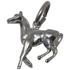 Vintage Sterling Silver Running Horse Charm/Pendant