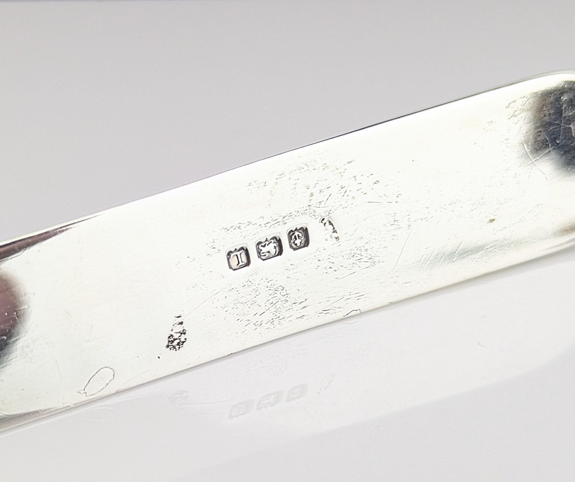 Vintage sterling silver scottie dog letter opener, Art Deco For Sale 5