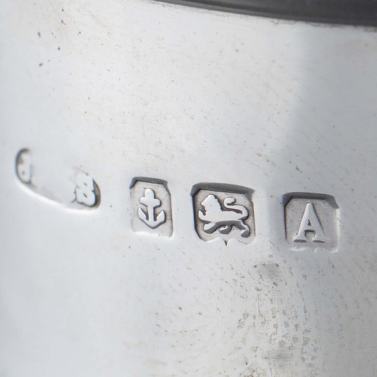 Vintage Sterling Silver Small Mug by James Dixon and Sons Ltd For Sale at 1stDibs james dixon