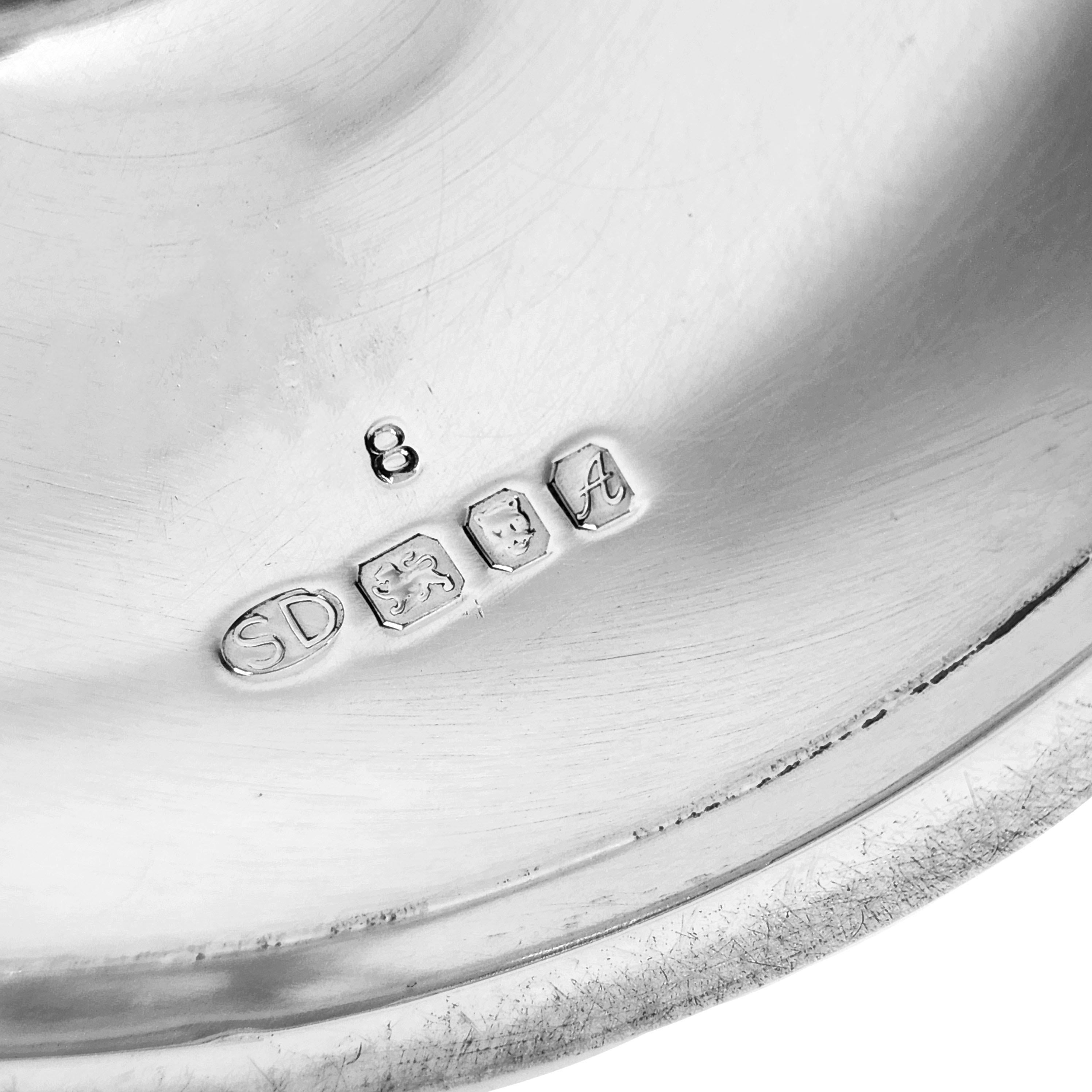 English Vintage Sterling Silver Stuart Devlin Candelabrum Candelabra Candle Holder 1975 For Sale