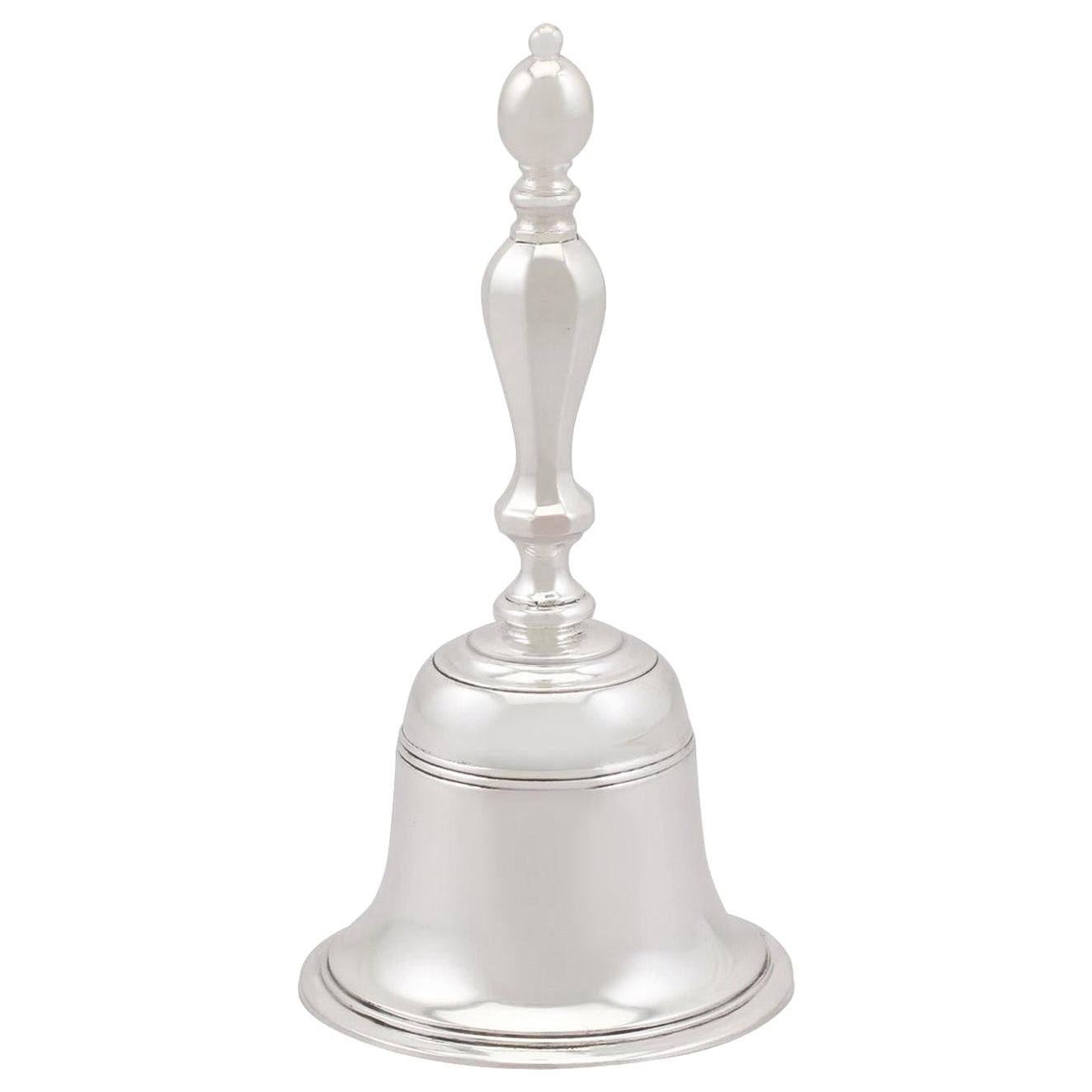 Campana da tavolo vintage in argento sterling