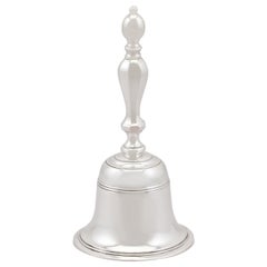 Campana da tavolo vintage in argento sterling
