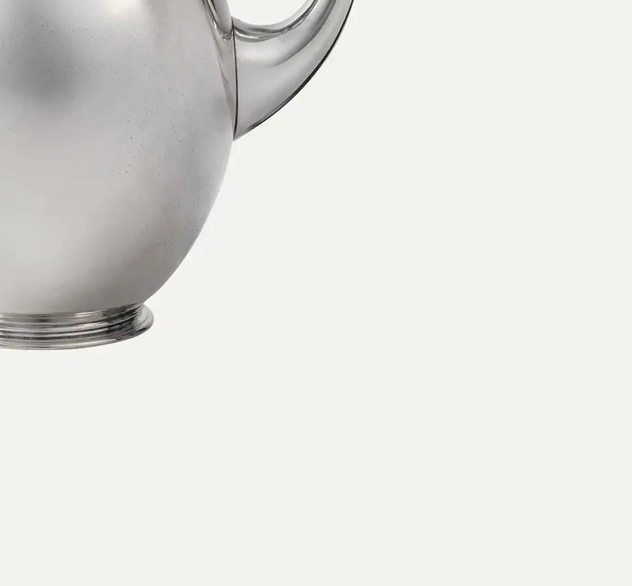 Vintage Sterling Silver Water Pitcher circa 1917–1937 For Sale 1