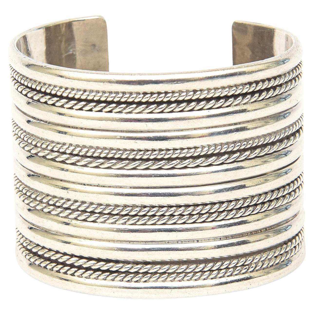 Sterling Silver Bangle Bracelet - Jeremy Delgarito – High Lonesome Trading