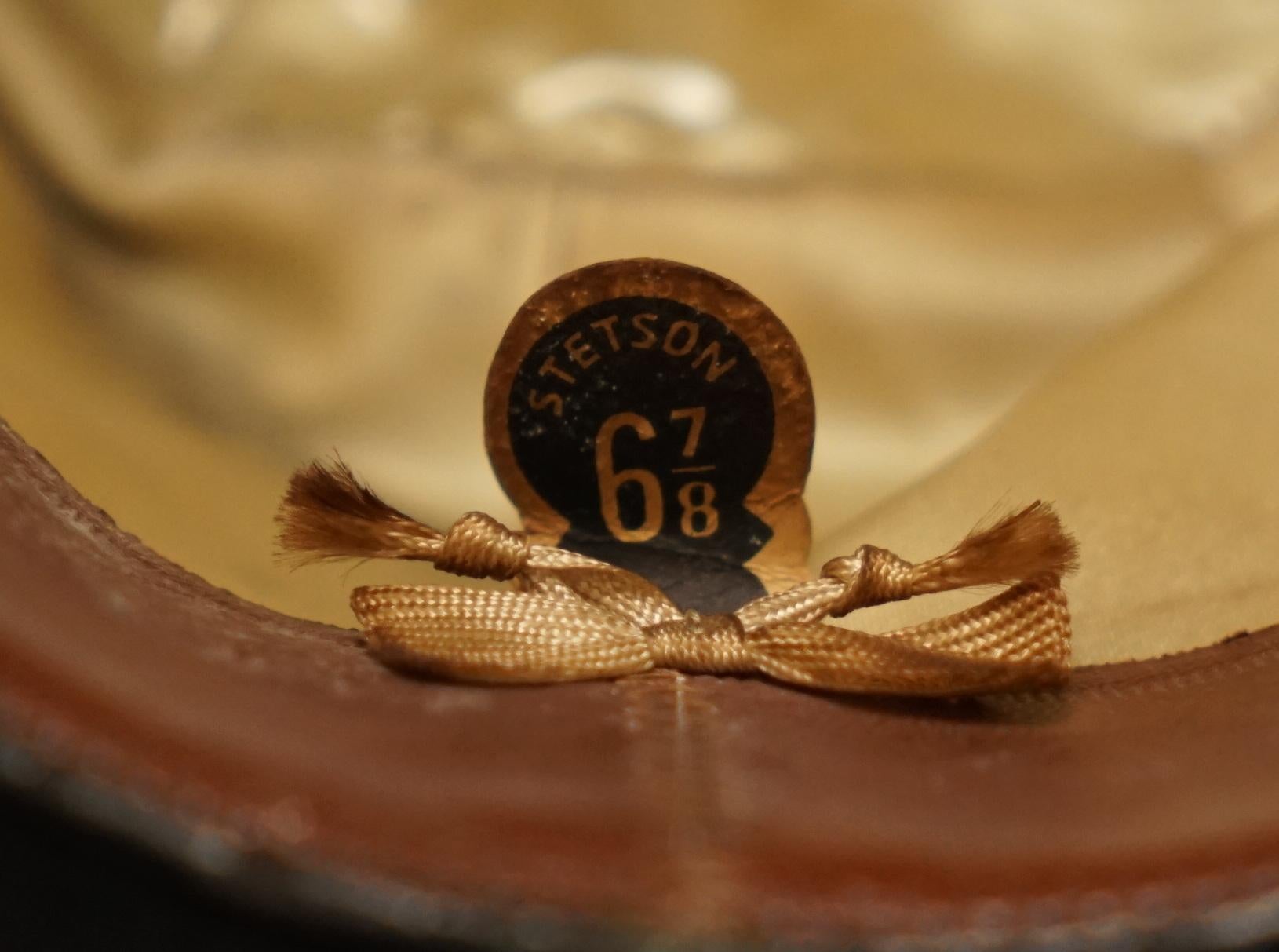 Stetson 3x qualité Made in England Trilby Hat for Selfridges Mens Shop en vente 3