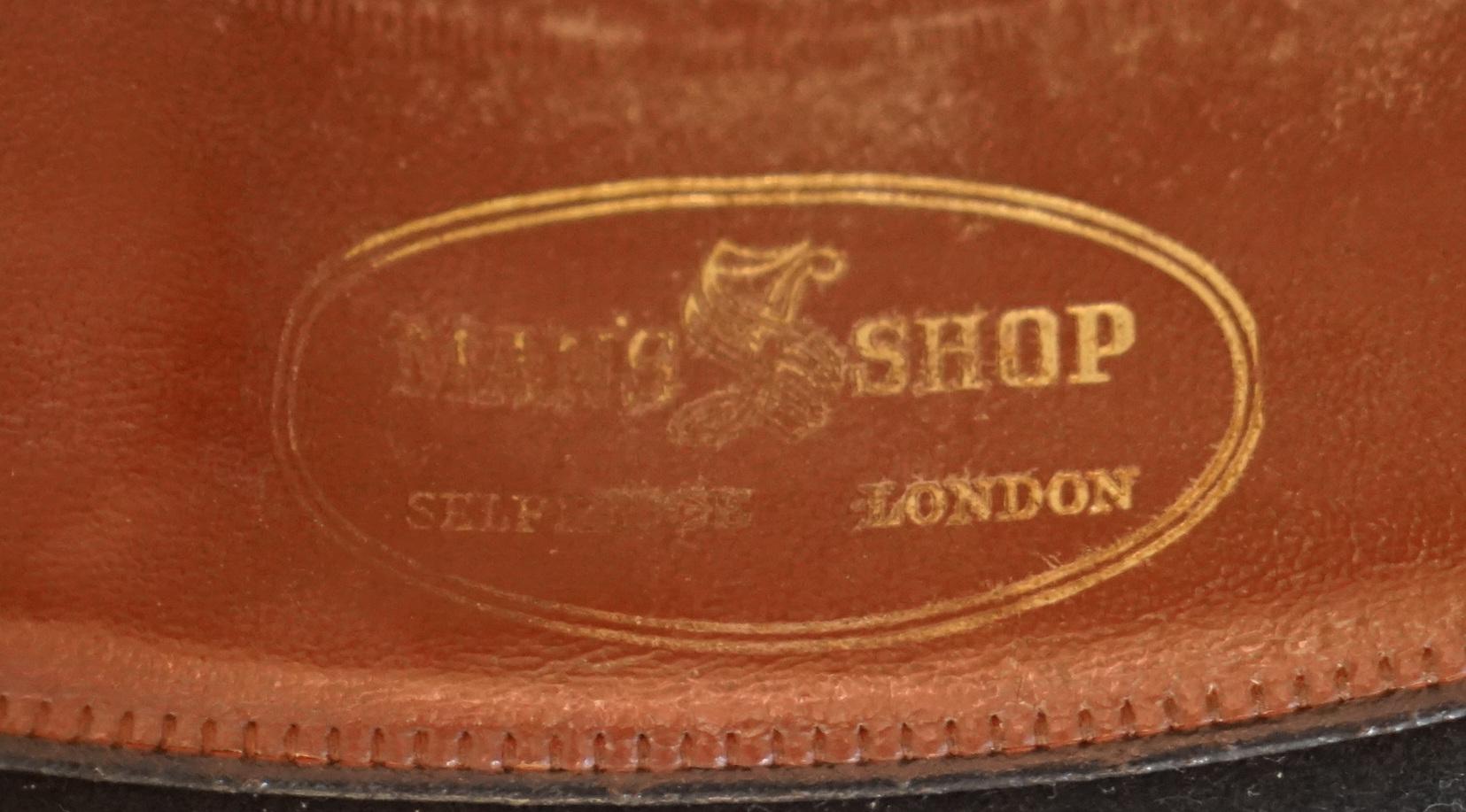 Stetson 3x qualité Made in England Trilby Hat for Selfridges Mens Shop en vente 5