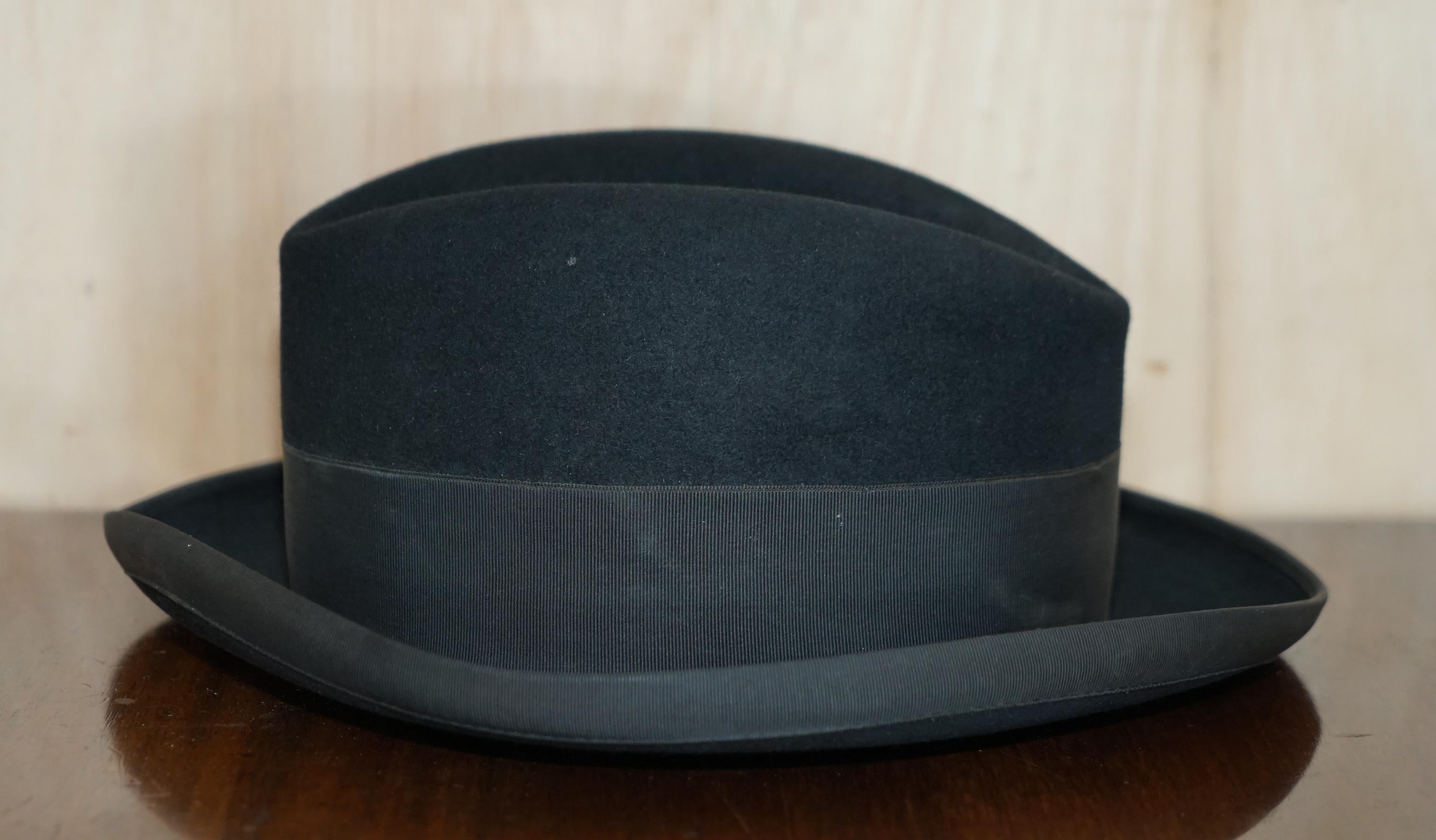 Victorien Stetson 3x qualité Made in England Trilby Hat for Selfridges Mens Shop en vente