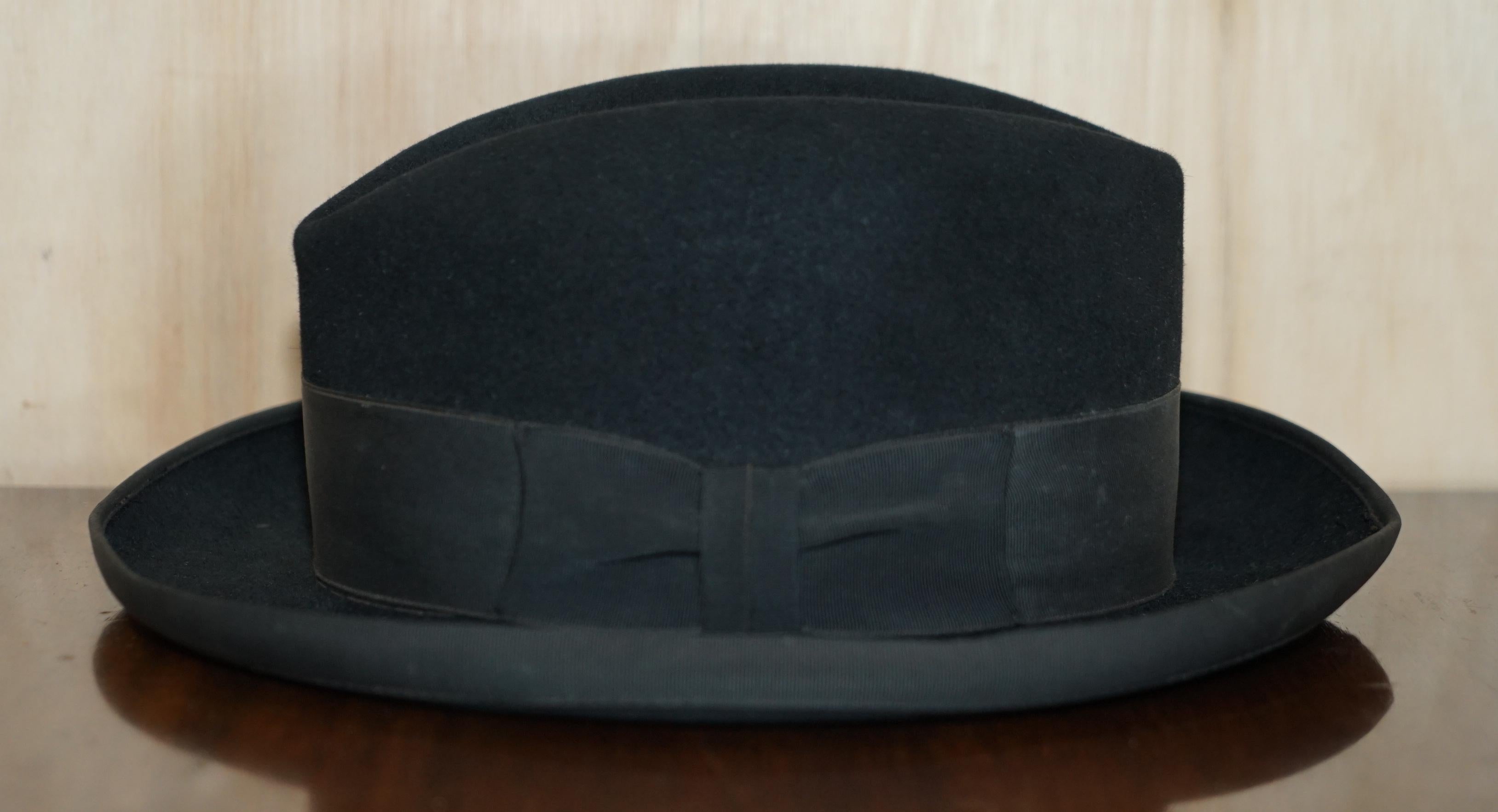Fait main Stetson 3x qualité Made in England Trilby Hat for Selfridges Mens Shop en vente