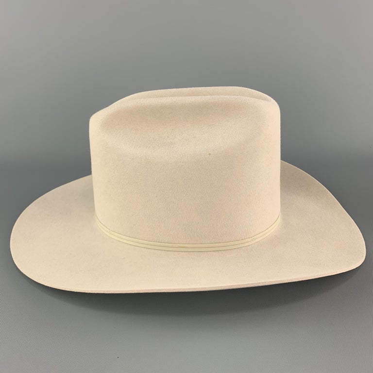 50s Vintage Stetson 3X BEAVER 3/8 59cm 帽子 50s Vintage Stetson 3X
