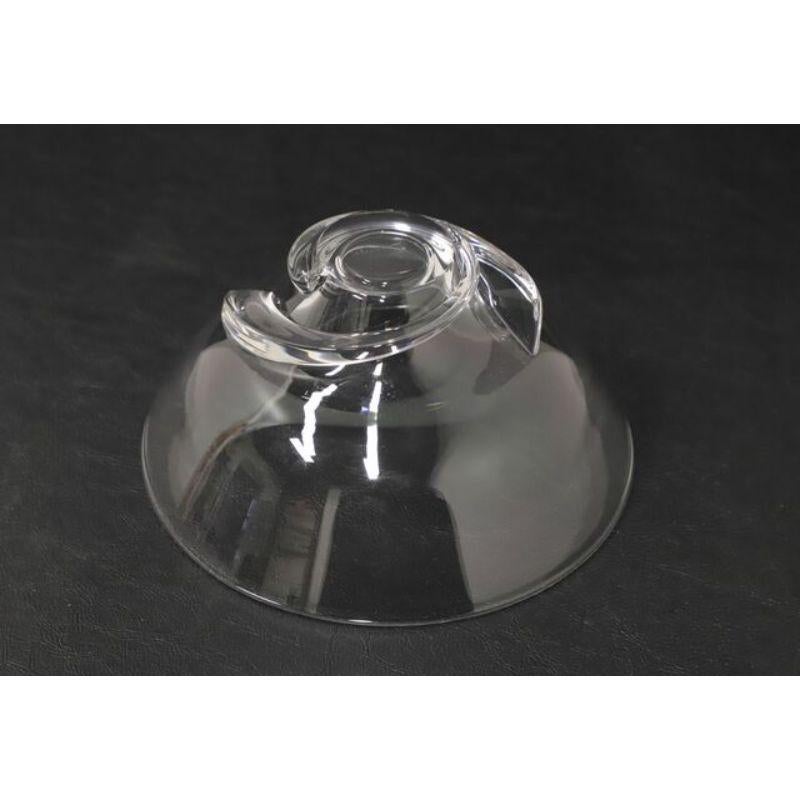 Other STEUBEN Spiral Clear Crystal Bowl 8060