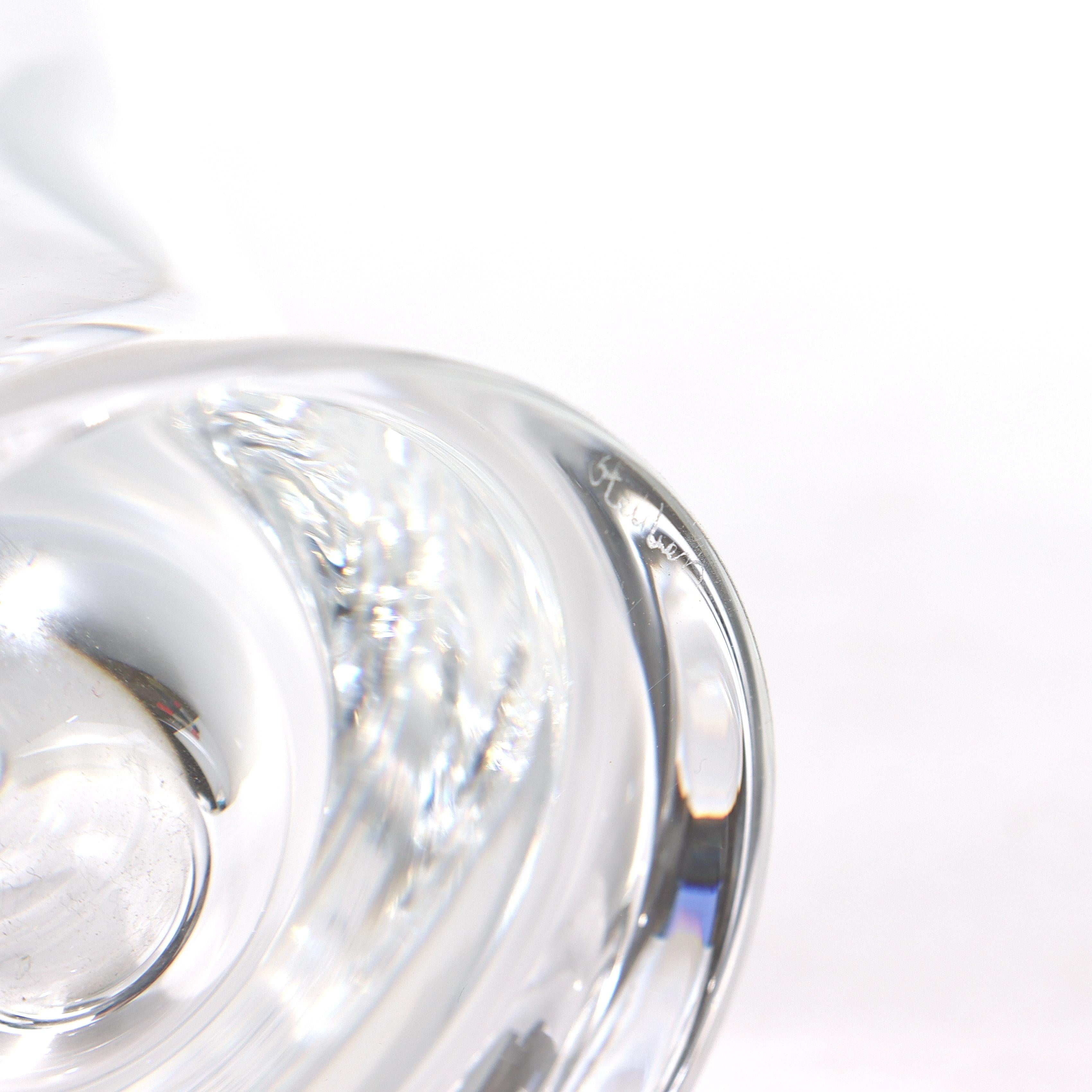 Steuben-Kristall- oder Glas-Palast-Vase, Modell Nr. 8354 im Angebot 2