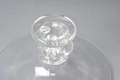 Vintage Steuben Glass Crystal Pedestal Centerpiece or Tazza