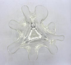 Vintage Steuben Glass "Handkerchief" Vase Designed by Donald Pollard