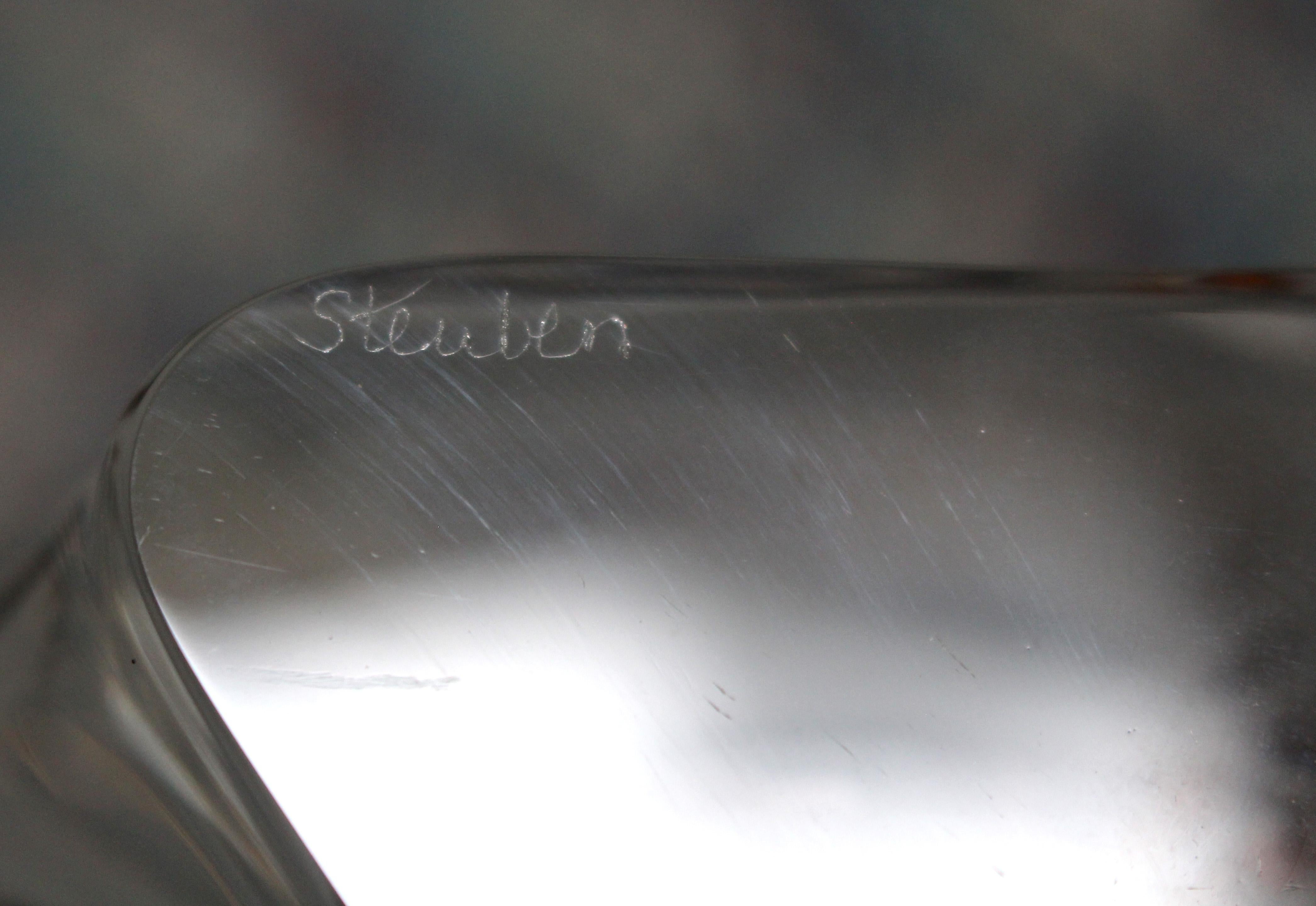 Jarrón Vintage Steuben Glass 