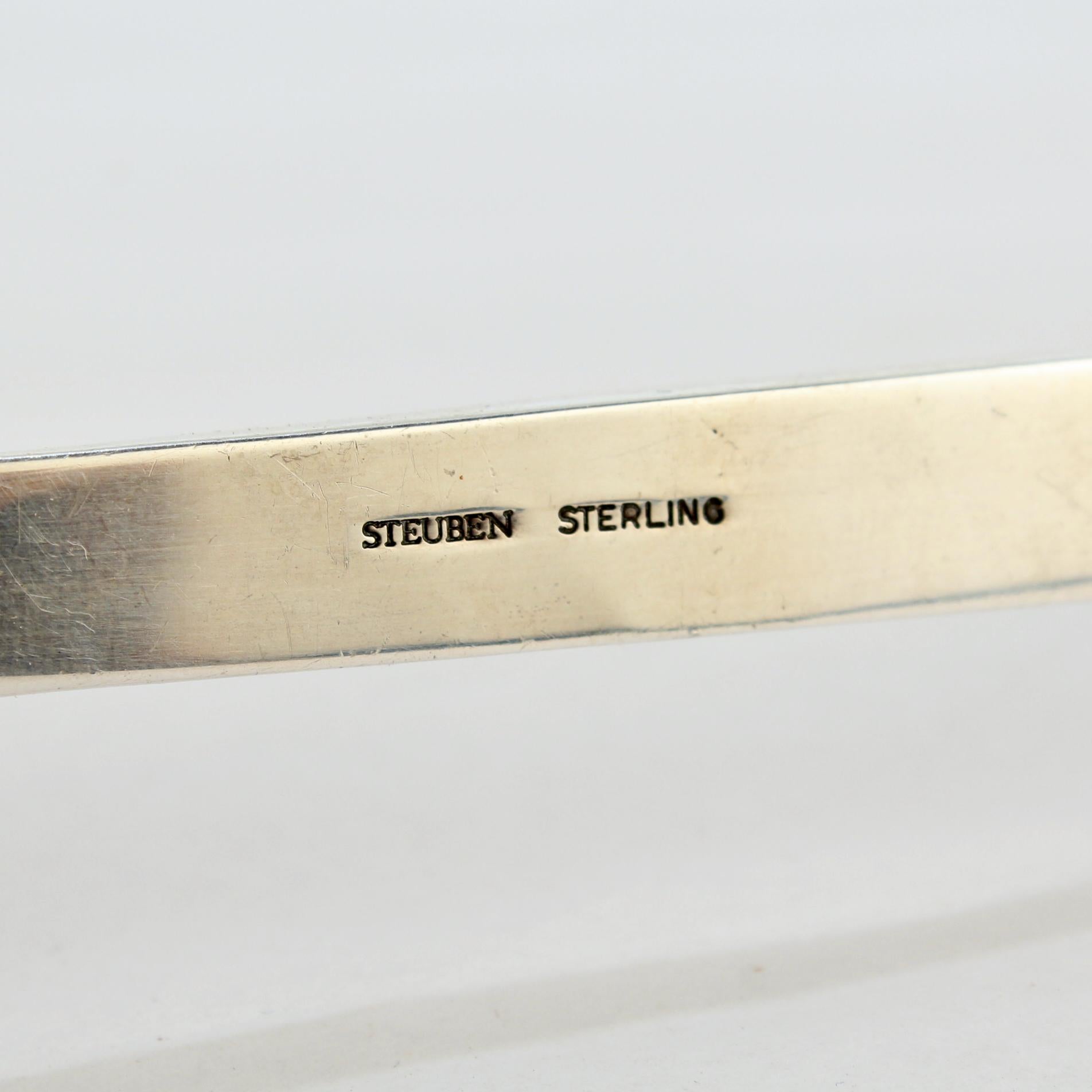 sterling silver bar spoon