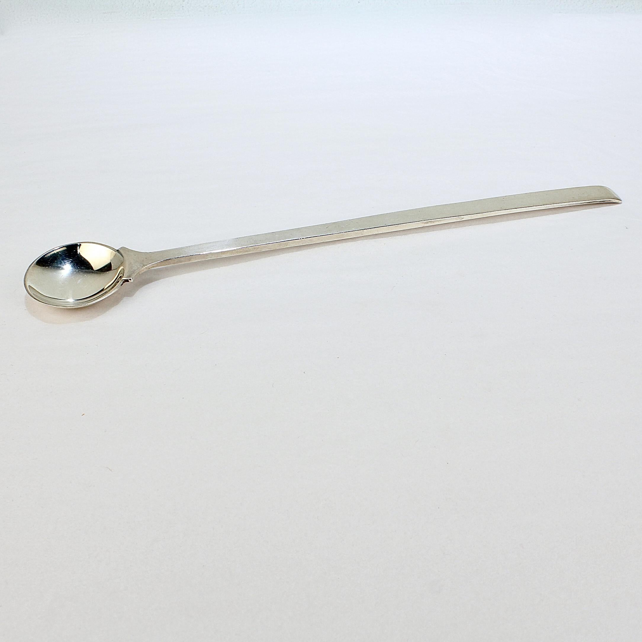 antique silver spoon markings