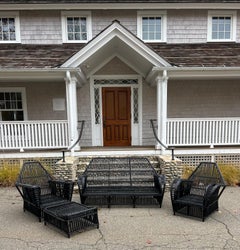 Vintage Stick Rattan Set