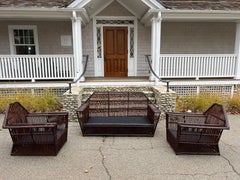 Vintage Stick Rattan Set