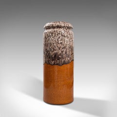 Vintage Stick Stand, German, Ceramic, Magma, Lava, Decorative Vase, circa 1960