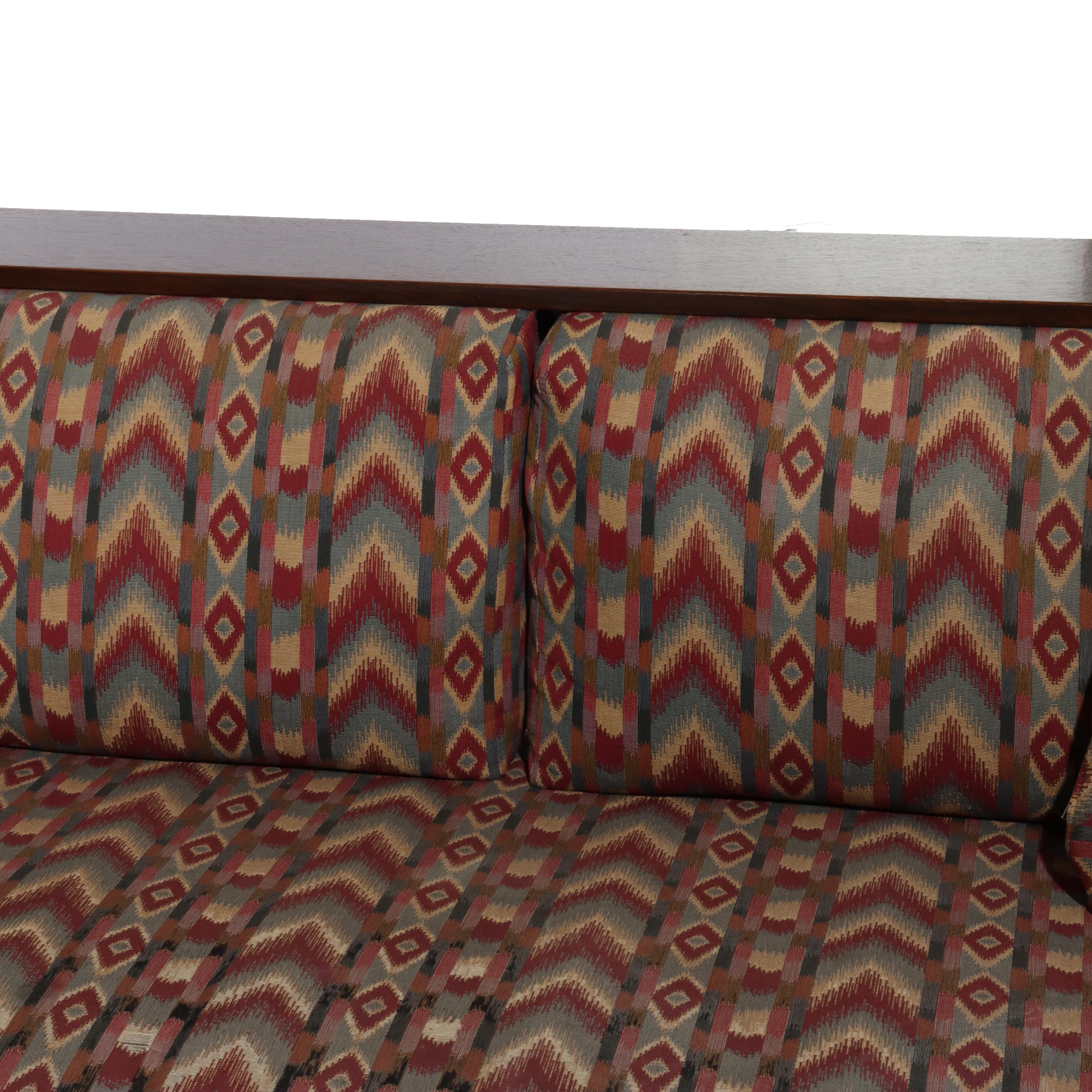 Vintage Stickley Prairie School Oak Spindle Sofa 20thC For Sale 4