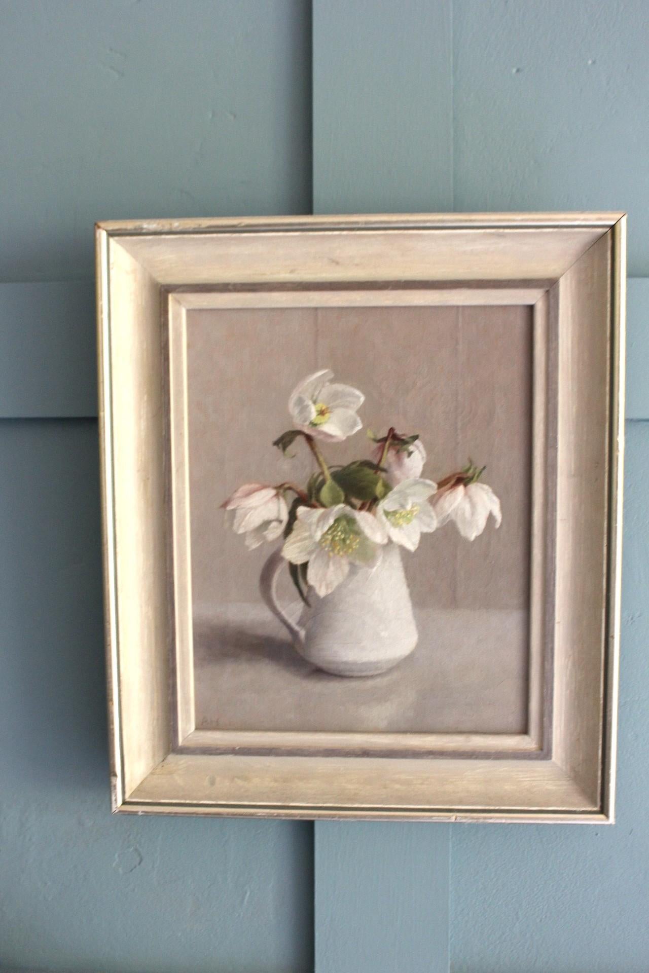 Wunderschönes Rosenfoto von Anna Hornby

Vintage By Rosenstillleben von Anna Hornby'Christmas Roses' von Anna Hornby ist eine exquisite Darstellung von zarten Nieswurzblüten, die als Christrosen bekannt sind, in einer zeitlosen, klassischen