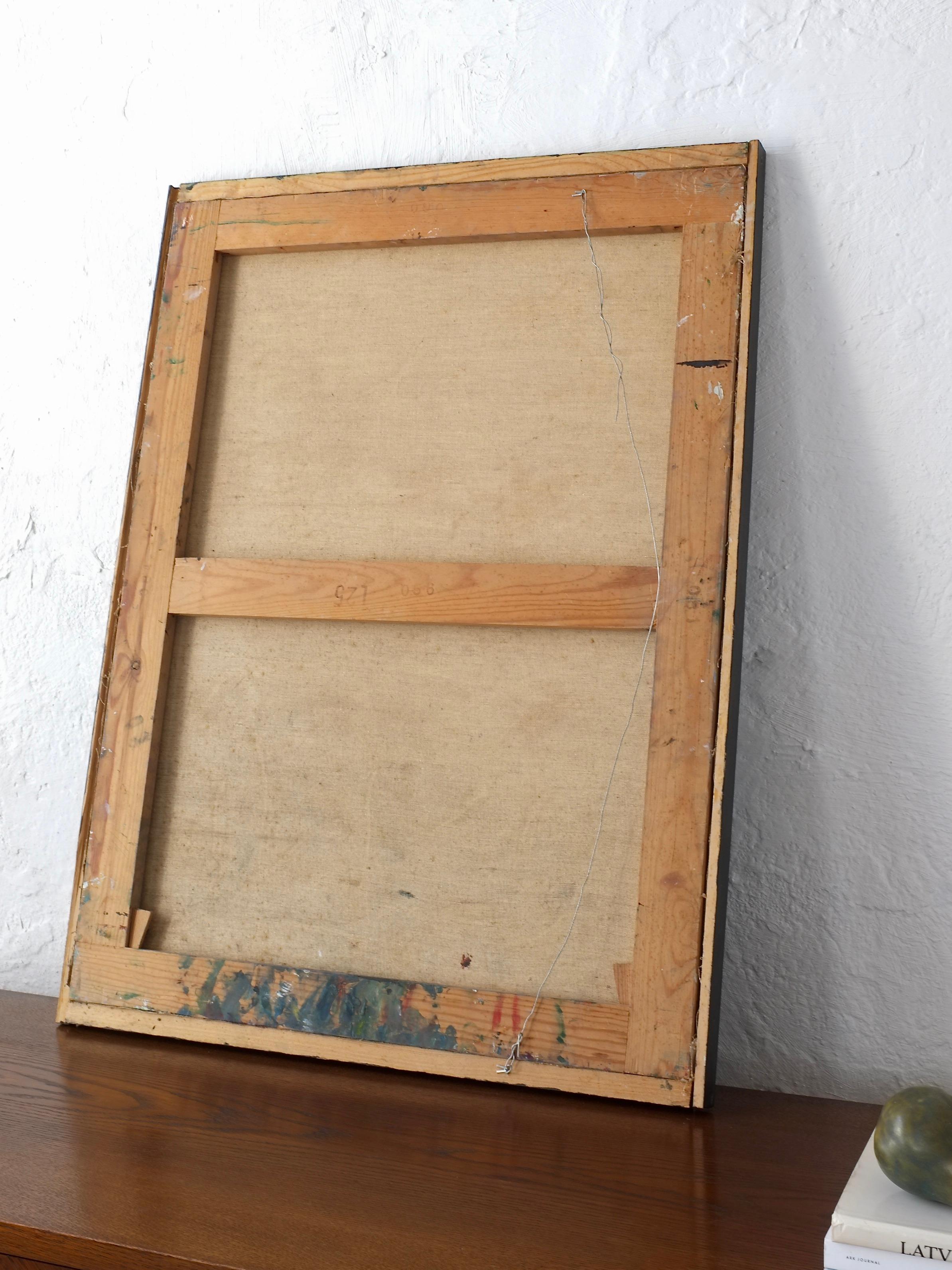 Canvas Vintage Still Life Painting by Cecilia Larson, Sweden