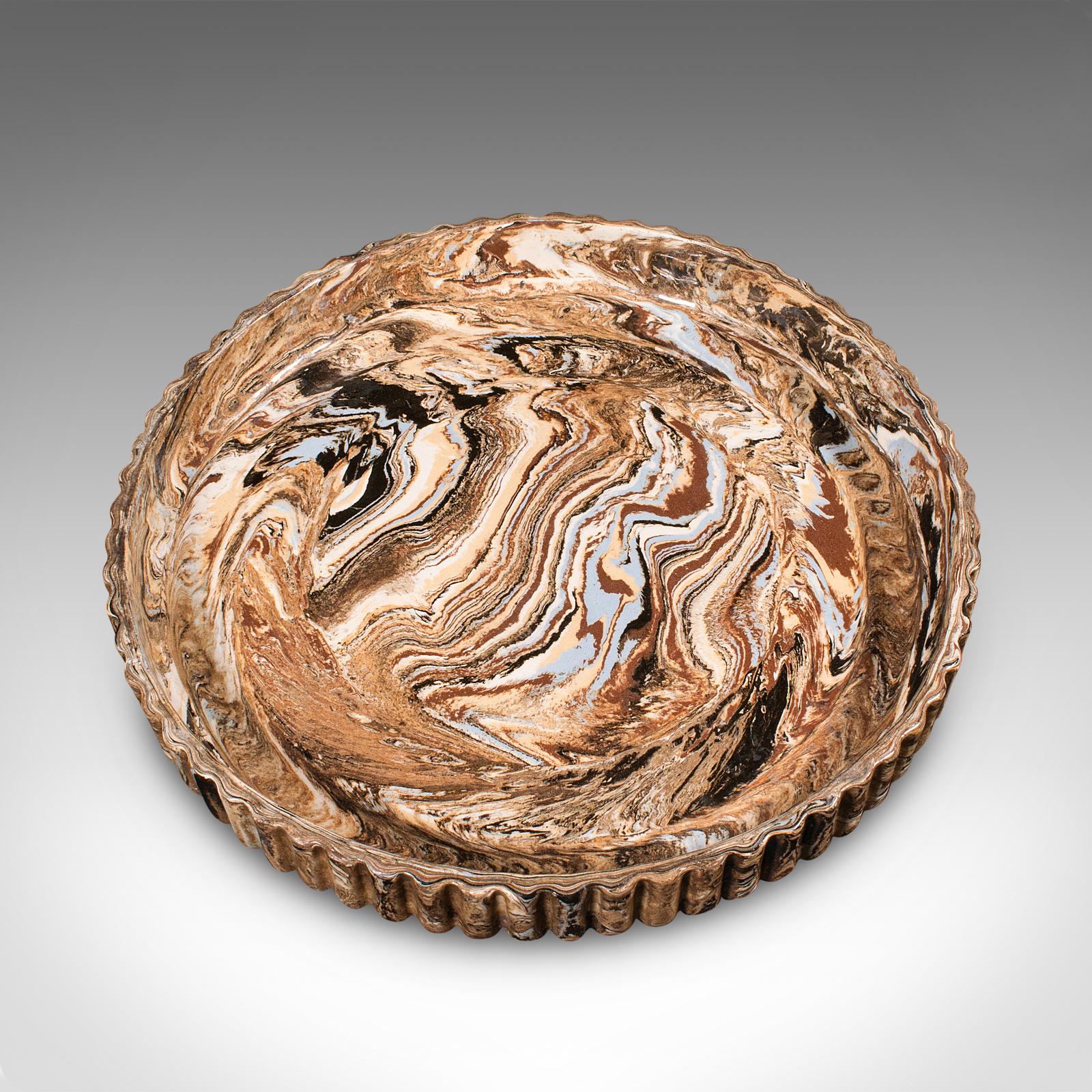 Custode di formaggio Stilton d'epoca, stile Georgiano, inglese, cupola in ceramica in vendita 5