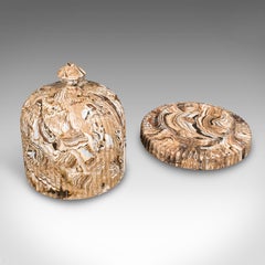 Vintage Stilton Cheese Keeper, Georgian Revival, English, Ceramic Truckle Dome